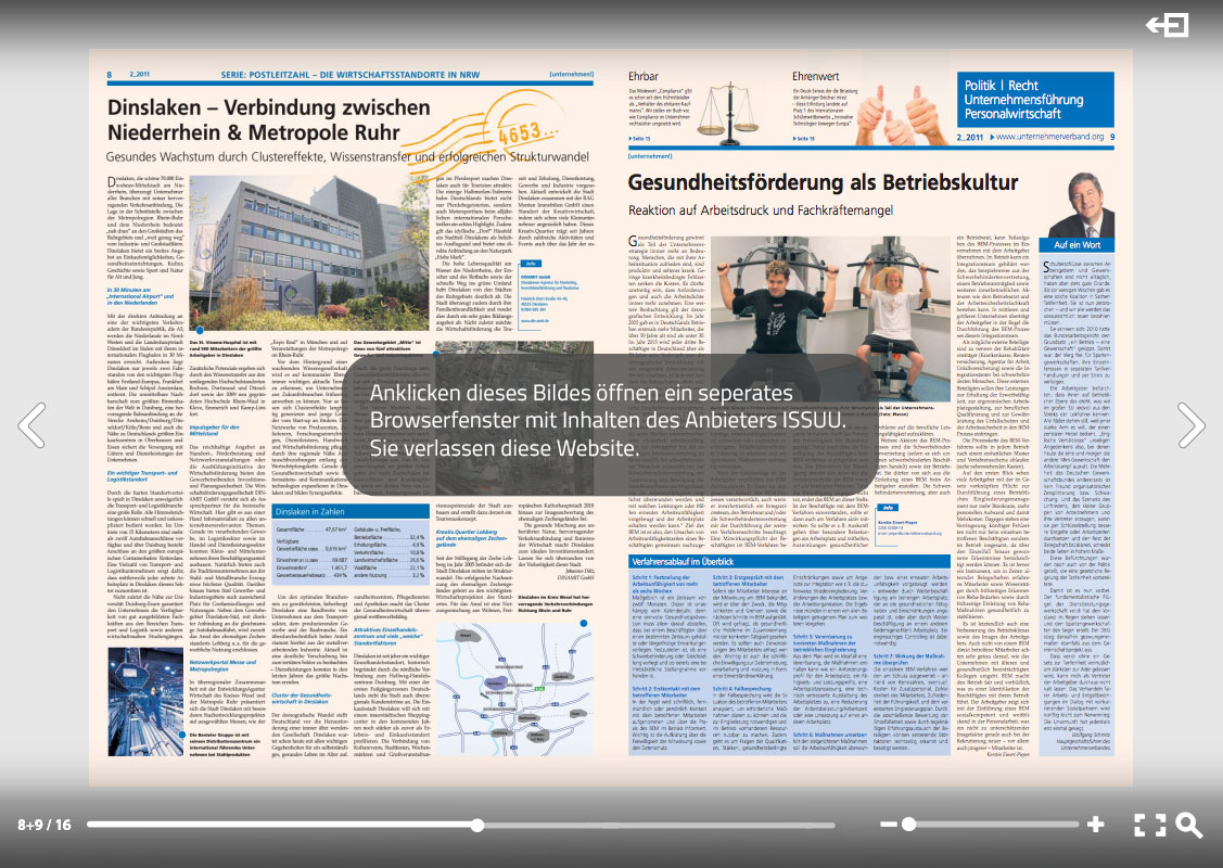 Link unternehmen!