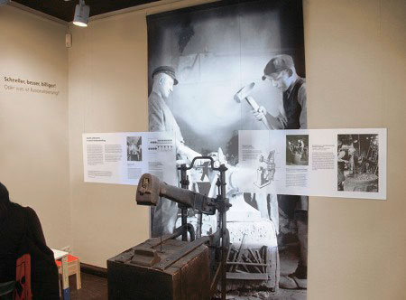 Ansicht Ausstellungsgestaltung
