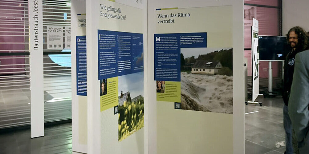 Wissenschaftliche PopUp-Ausstellung